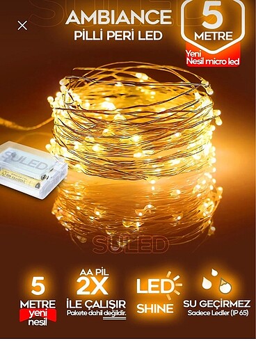 5 metre peri led pilli