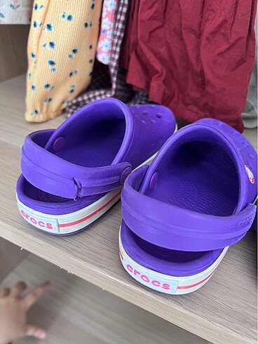 22 Beden mor Renk Crocs terlik