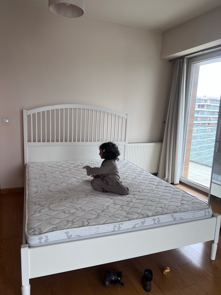 İkea çift kişilik yatak - Görsel 2