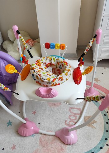 Diğer Renkli Desenli Bebek Yürüteci