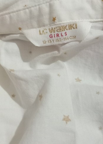 Düğmeli Beyaz Pamuklu Uzun Kollu Kadın Gömlek - Görsel 3