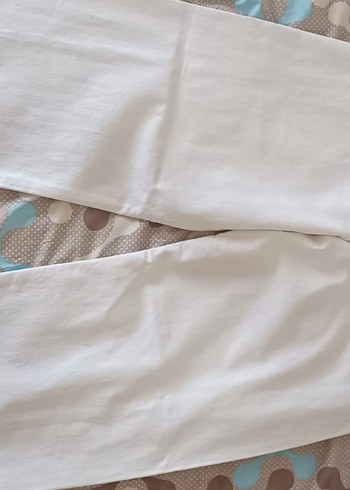 Beyaz addax Kadın Kot Pantolon salaş giyilmedi hiç - Görsel 4