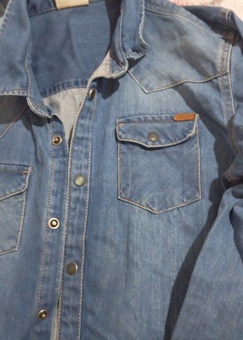 Erkek çocuk kot gömlek - Görsel 2