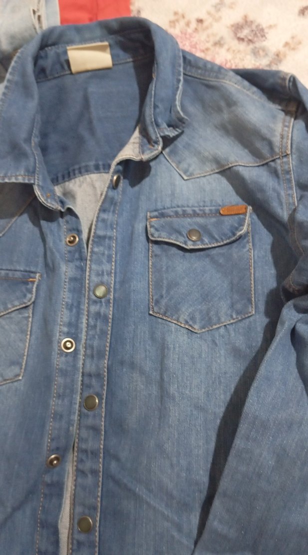 Erkek çocuk kot gömlek - Görsel 2