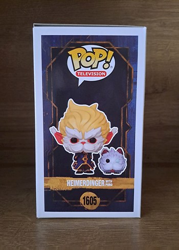  Beden Arcane Heimerdinger with Poro Funko