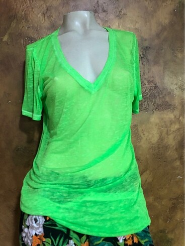 Transparan Neon T shirt