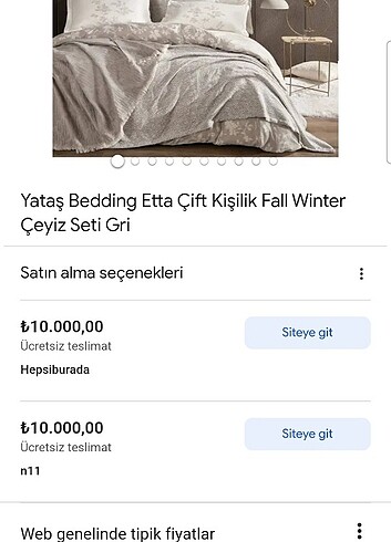Yataş yatas bedding 8 parca set fall winter set