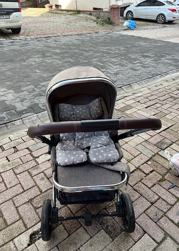 Gri Bebek Arabası - Görsel 5