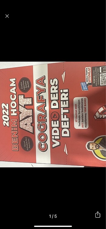 Benim hocam Ayt Coğrafya defteri