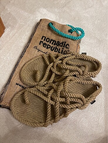 Nomadic Republic Nomadic Republic Hasır Sandalet