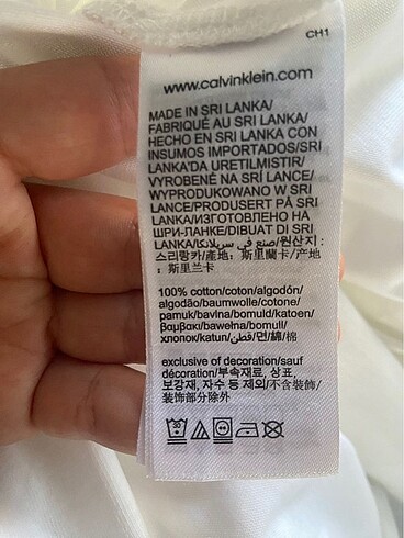 xs Beden beyaz Renk Calvin Klein yırtmaçlı elbise