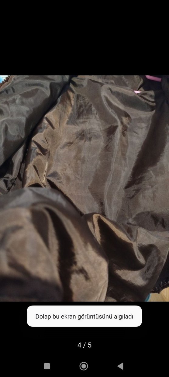 Kahverengi Kürklü Midi Kadın Ceket - Görsel 4