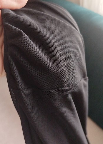 Koton Siyah V Yaka Hamile Bluz - Görsel 3