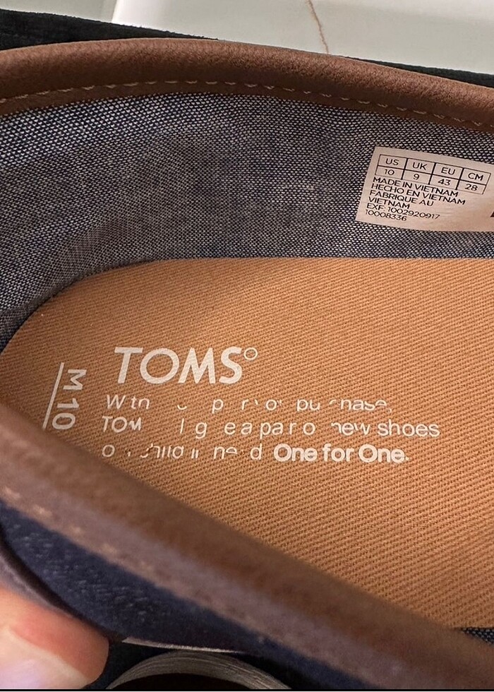 Toms Espadril kot kumaş - Görsel 5