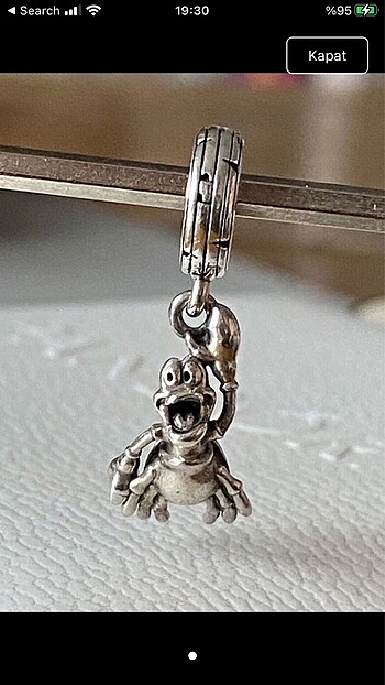 Pandora Disney Sebastian Charm