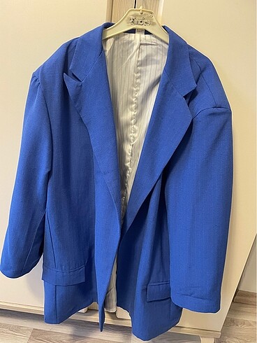 Diğer 1 kez giyildi mavi renk blazer ceket