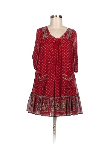Vintage Love Kısa Elbise %70 İndirimli.