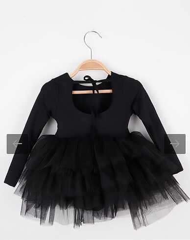 24-36 Ay Beden Lemabelle Siyah Elbise
