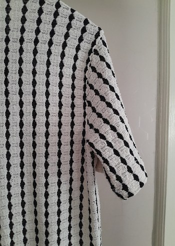 Düğmeli Kısa Kollu Erkek Keten Gömlek - Görsel 6