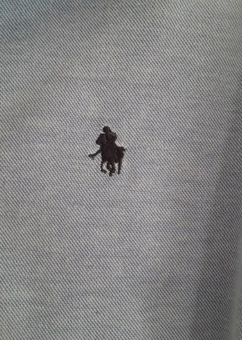 Erkek Mavi Uzun Kollu Düğmeli Gömlek ORJİNAL - Görsel 7