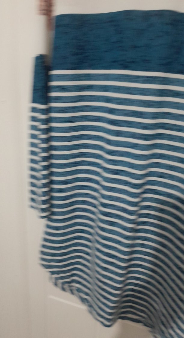 Uzun Kollu, Renkli Çizgili Kadın Gömlek tunik - Görsel 4