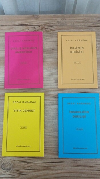 Sezai Karakoç seti 