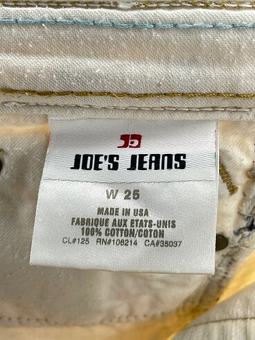 universal Beden çeşitli Renk Joe's Jean Jean / Kot %70 İndirimli.