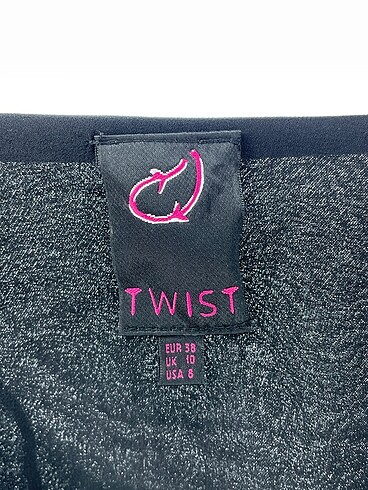 38 Beden siyah Renk Twist Ceket %70 İndirimli.
