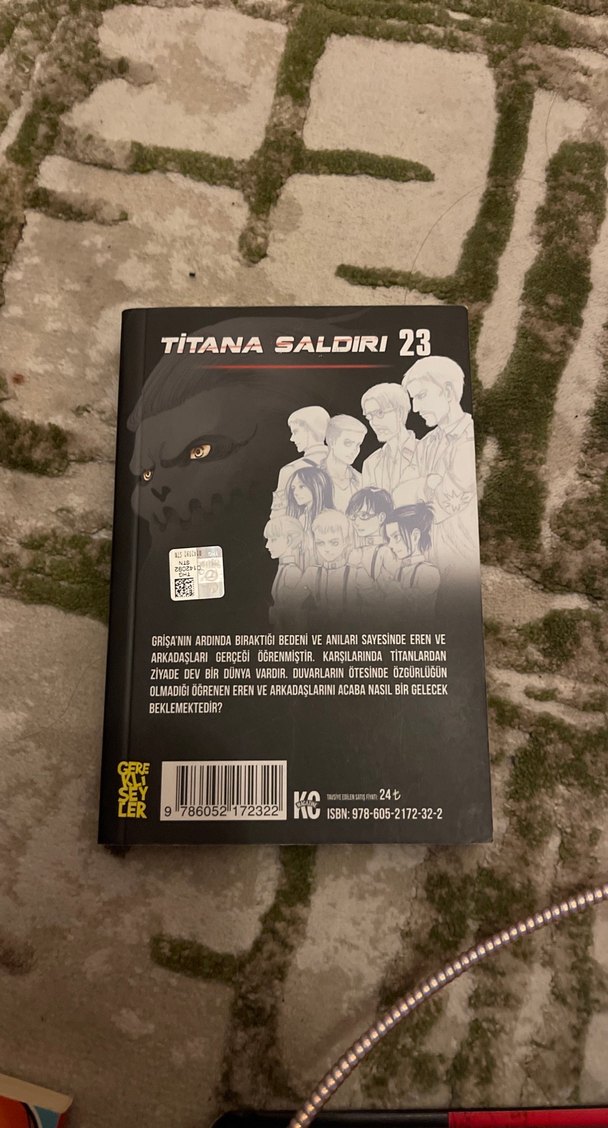 Titana Saldırı 23. Cilt Manga - Görsel 3