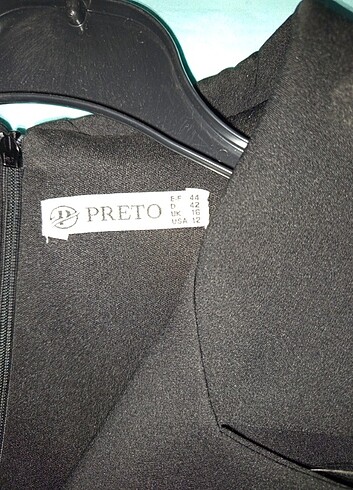 44 beden dalgıç kumaş tüy detaylı gece elbisesi - Görsel 10