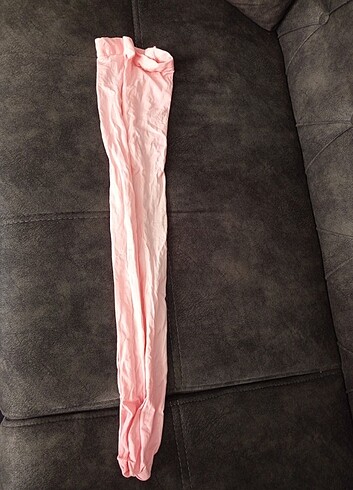 8-9 yaş uyumlu 3 adet yeni opak kız çocuk külotlu çorabı - Görsel 5