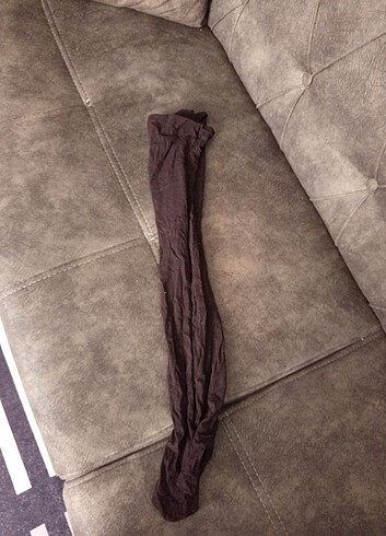 8-9 yaş uyumlu 3 adet yeni opak kız çocuk külotlu çorabı - Görsel 13