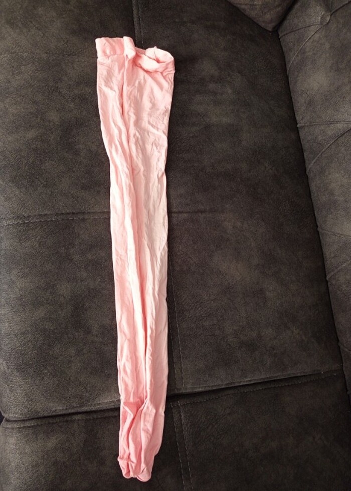 8-9 yaş uyumlu 3 adet yeni opak kız çocuk külotlu çorabı - Görsel 5