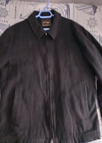 42 44 beden uyumlu erkek kaşe kısa kaban - Görsel 2