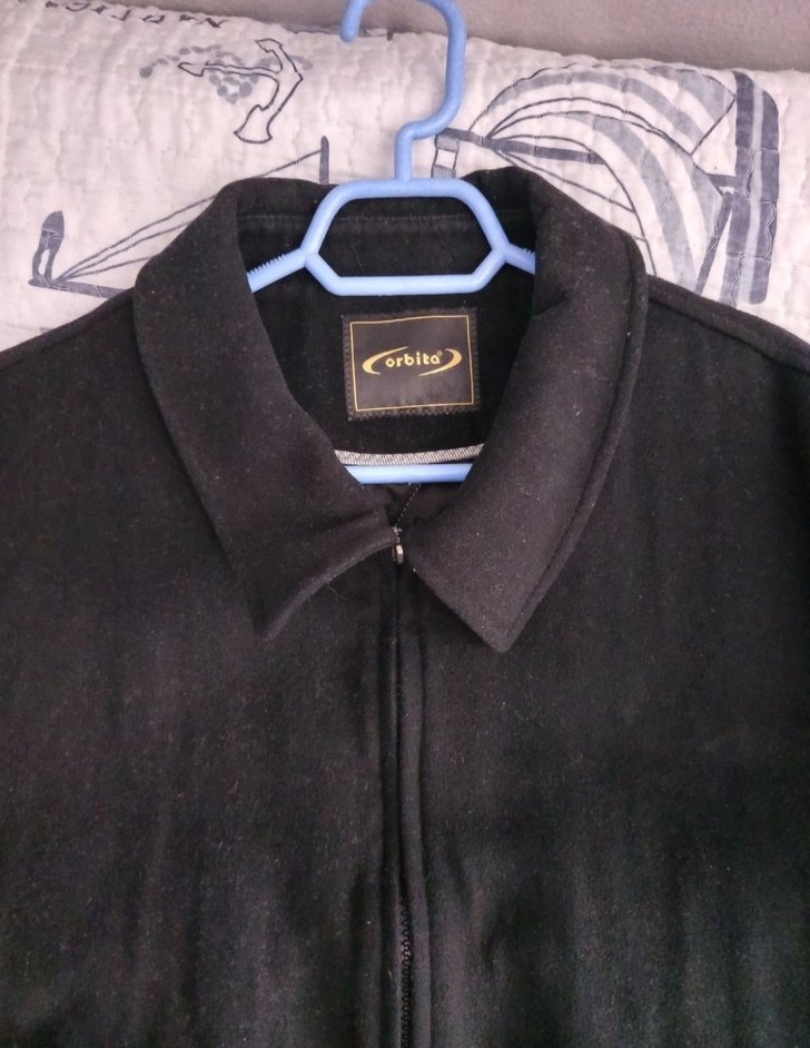 42 44 beden uyumlu erkek kaşe kısa kaban - Görsel 3