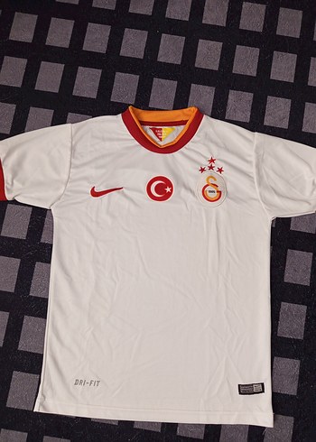 Galatasaray Beyaz Dri-Fit Kısa Kollu Forma