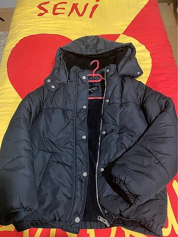 LC Waikiki LCW Siyah şişme mont