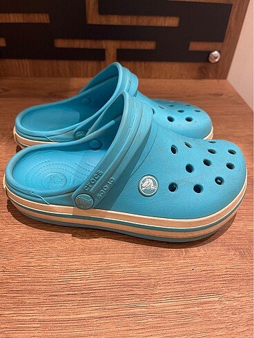 33 Beden mavi Renk Crocs Terlik