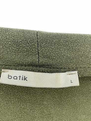 l Beden yeşil Renk Batik Hırka %70 İndirimli.