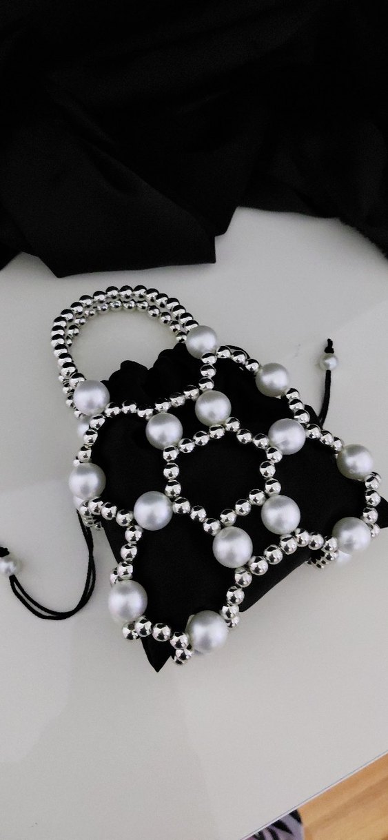 İnci Boncuk  Çanta - Görsel 2