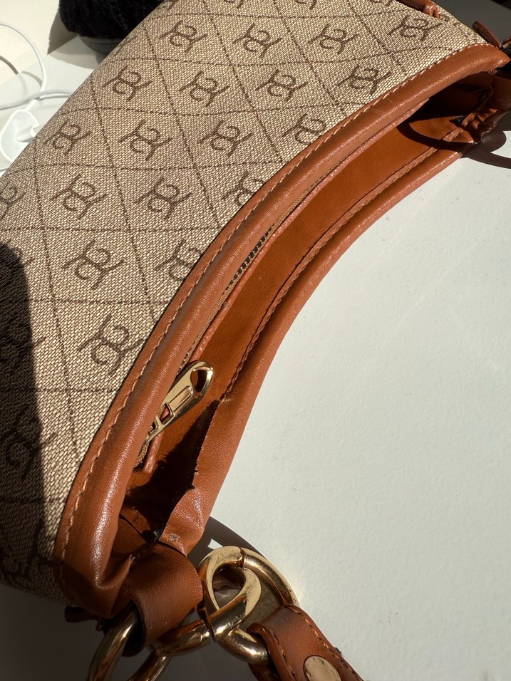 Kahverengi Deri Minimalist Kadın Çanta - Görsel 3