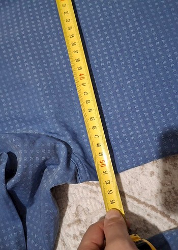 m Beden Uzun Kollu Erkek Gömlek, Düğmeli,