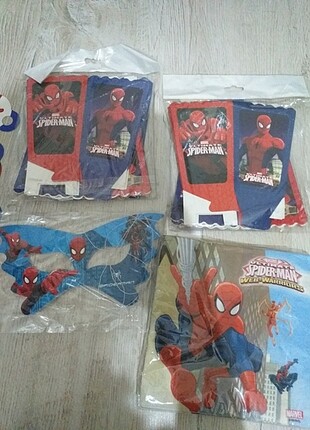 Parti malzemeleri Spiderman 