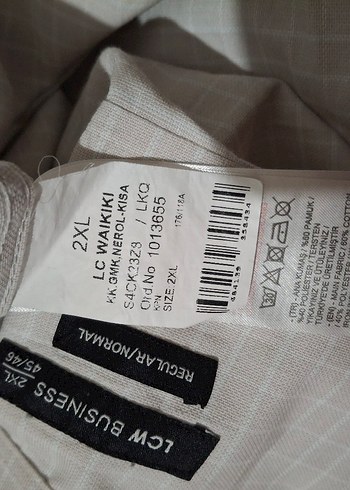 LC Waikiki LC Waikiki 2 XL beden erkek gömlek büyük beden