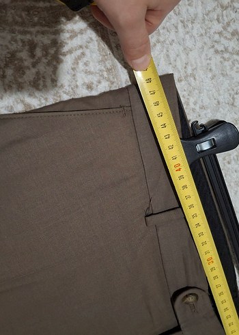 Beymen erkek kumaş pantolon 48 beden büyük beden Bej Düğmeli