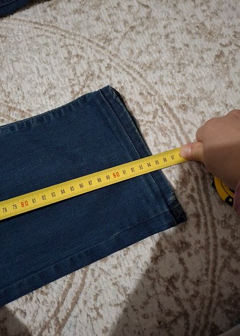 46 Beden mavi Renk Erkek Mavi Denim Regular Fit Kot Pantolon