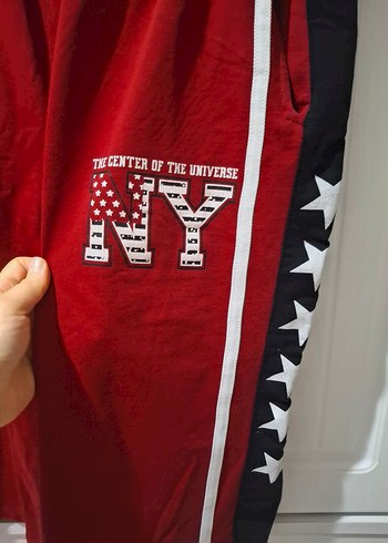 Kırmızı Baskılı Erkek Şort - Görsel 6