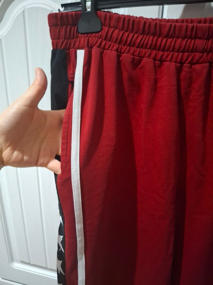 Kırmızı Baskılı Erkek Şort - Görsel 5