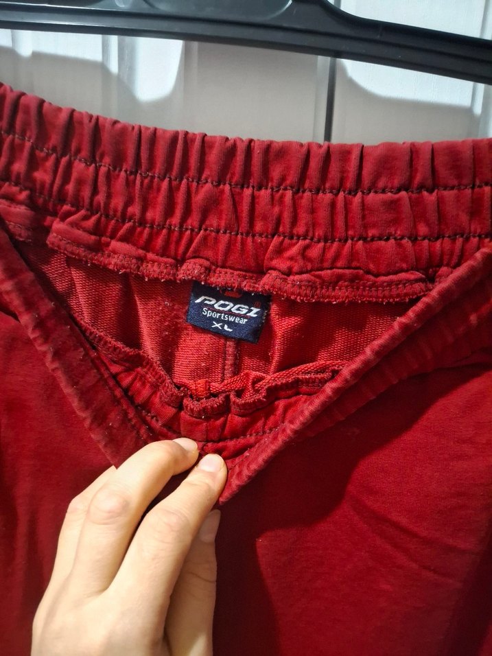 Kırmızı Baskılı Erkek Şort - Görsel 2