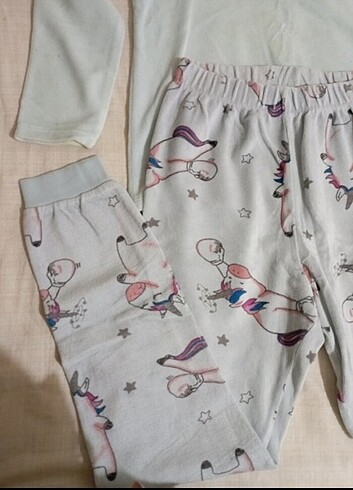 10 Yaş Beden çeşitli Renk LC Waikiki Pijama takımı